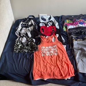 (24 SET) Workout Clothing set various brands - Pants, Shirts, Sports Bras